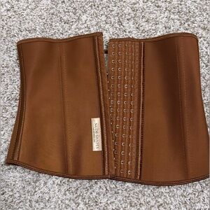 NUDESHAPES Brown Waist Trainer Corset